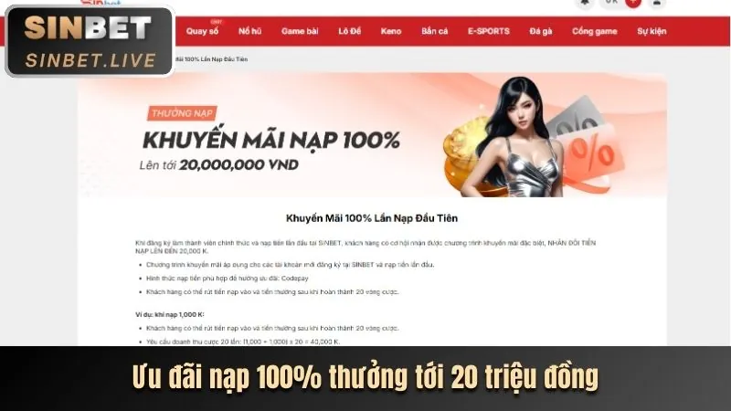 Khuyến mãi nạp lại hàng ngày vn582